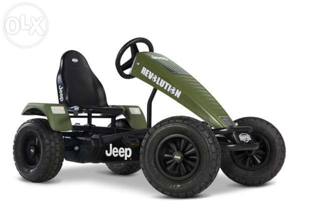 Kart cu pedale BERG Jeep Revolution BFR pentru copii si adulti