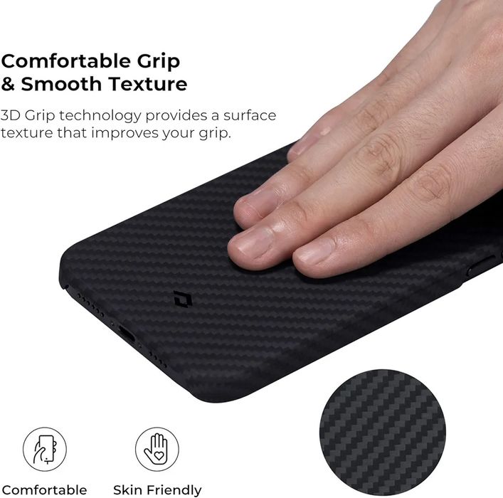 Iphone 12 pro MAX Pitaka MagEZ комплект кейс, безжично зарядно за кола