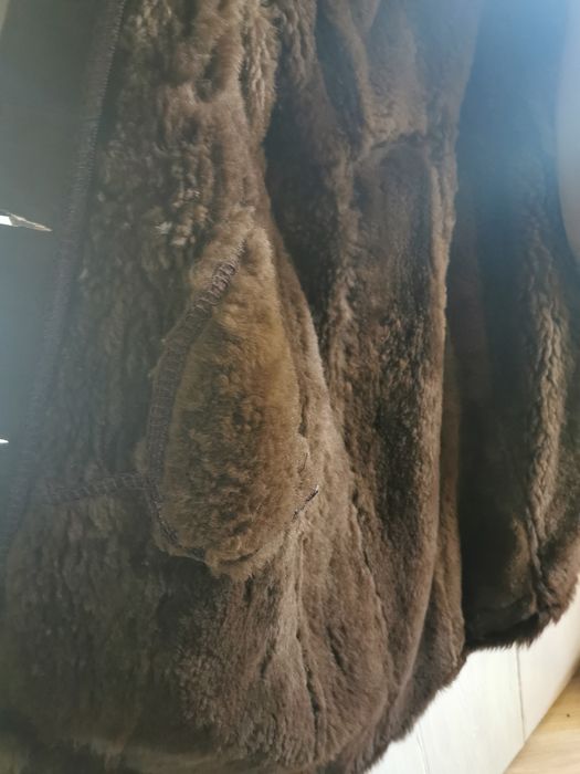 Дамска палто от естествена кожа