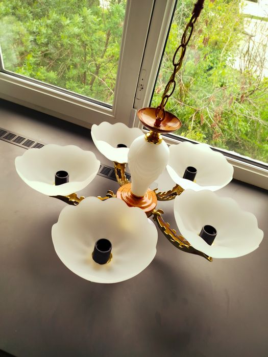 Люстра 5 плафрнов