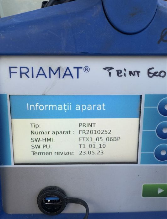 Revizie / service aparate de sudura prin electrofuziune Friamat