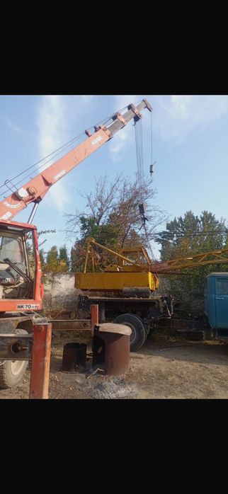 Зил 130 кран авто кран ЗИЛ  ! Установка гидравлика