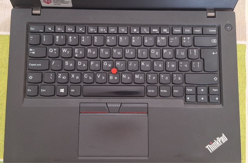 Лаптоп Lenovo ThinkPad T460
