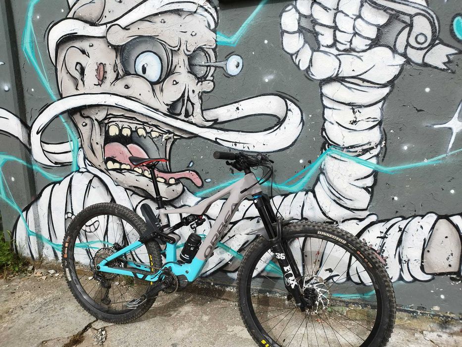 Bicicleta electrica CU ACTE&FACTURA 948km Orbea Rise Marime M FOX 36 motor Shimano