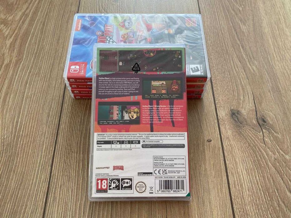 Новый Hotline Miami Collection Nintendo Switch/ Нинтендо Свитч