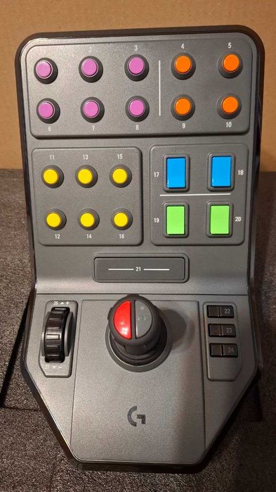 Consola / Panou lateral Logitech G Saitek Heavy Equipment Side Panel (Farm Sim)