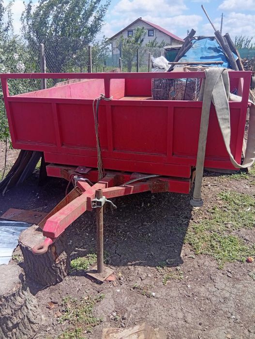Vind remorca fara acte făcută de mine cu cilindru hidraulic