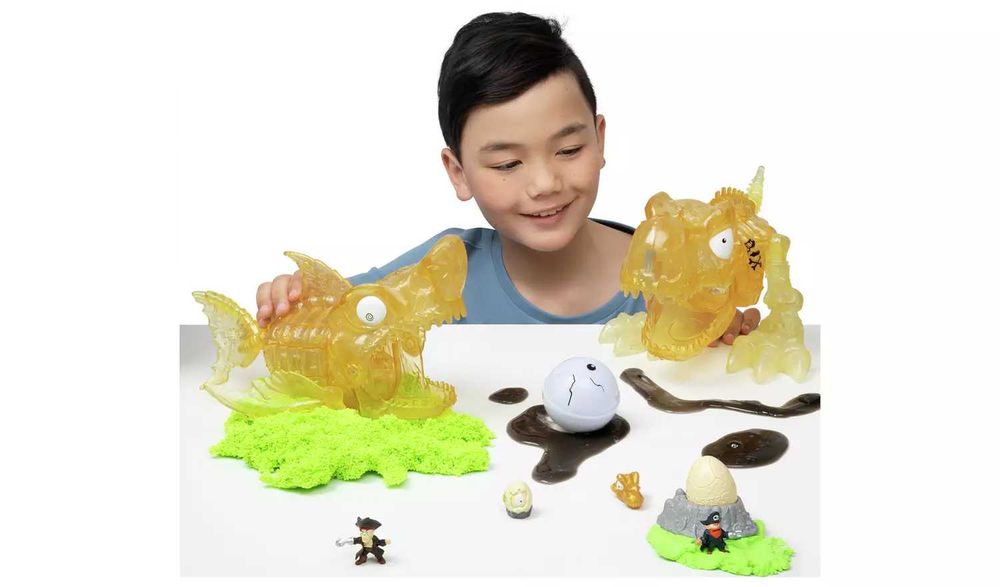 Огромен череп Zuru с дино смашър яйца Smashers Dino Island яйце