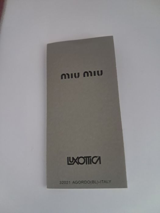 Ochelari Miu Miu noi