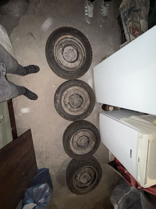 Зимние шины на дисках «штампы»