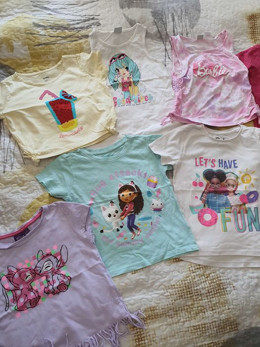 Летни и пролетни дрешки за момиченце, р-р 116, запазени, без забележки