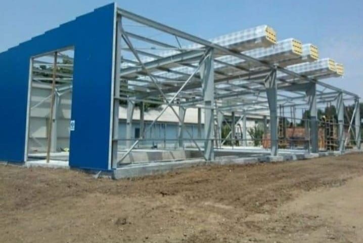 Vand hală metalică 10 X 15 X 4 înălțime