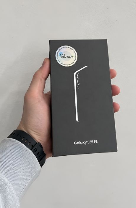 Samsung Galaxy S25 FE JetBlack 8/128 NEW.   Korobka ochilmagan