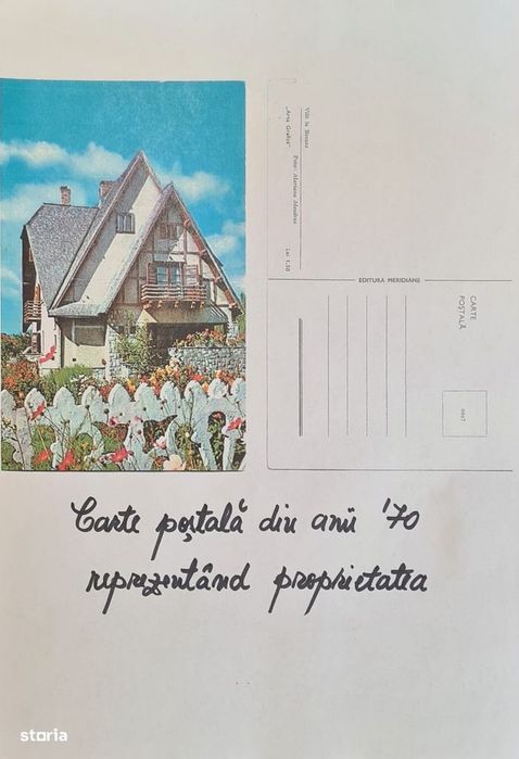 Vila de pe cărțile poștale