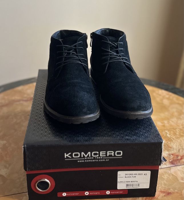 Продаются замшевые ботинки