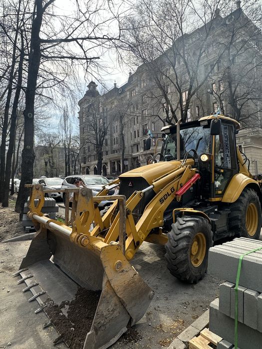 3в1 трактор 3в1 экскаватор погрузчик