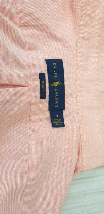 POLO Ralph Lauren Pique Cotton Slim Fit / M НОВО! ОРИГИНАЛ! Мъжка Риза