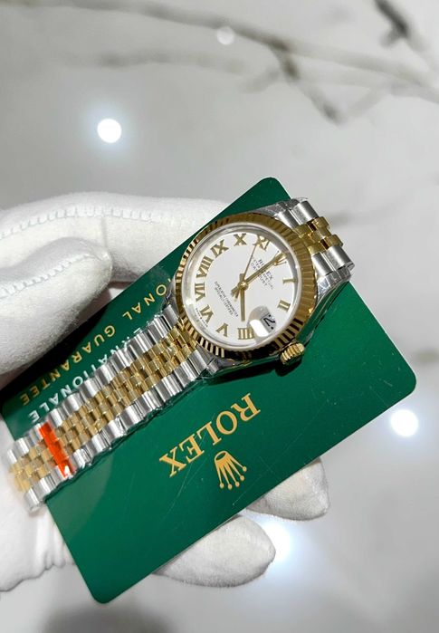 rolex datejust 36mm двуцветен