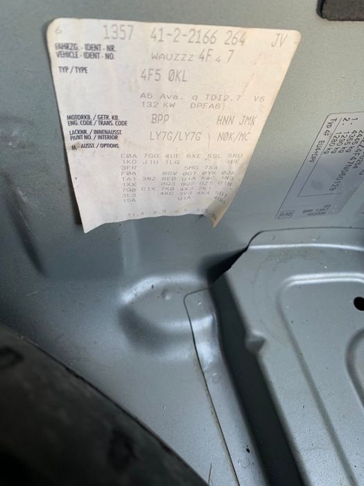 НА ЧАСТИ! Audi A6 2,7 TDI Quattro 4F Автоматик Комби Ксенон DPF 2007