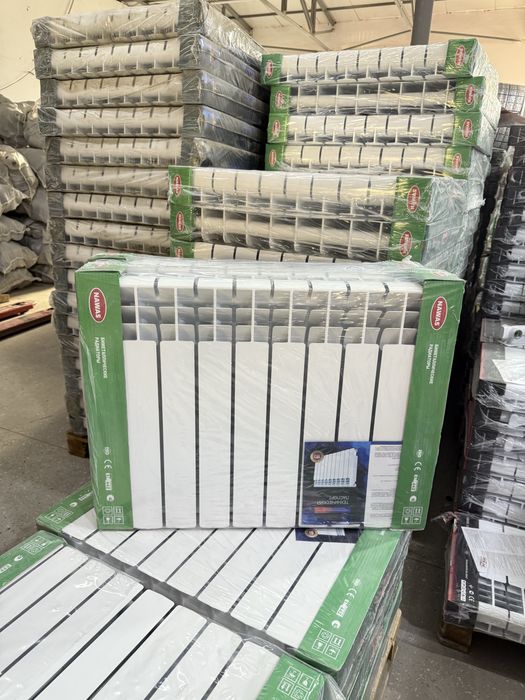 Отопление радиаторы батареи akfa алюминий и биометаллический