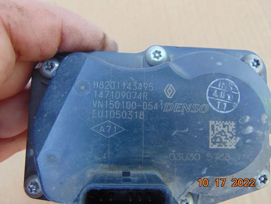 supapa EGR Renault 1.5 euro6 clio 4 megane captur kadjar Dacia duster logan mcv sandero lodgy dokke