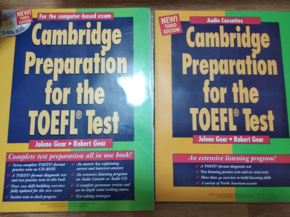 Срочно Cambridge preparation for the TOEFL TEST