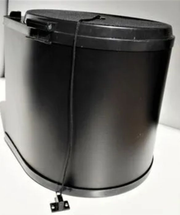 Кофа за боклук черен мат