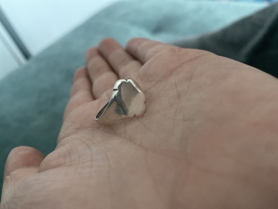 серебренное кольцо