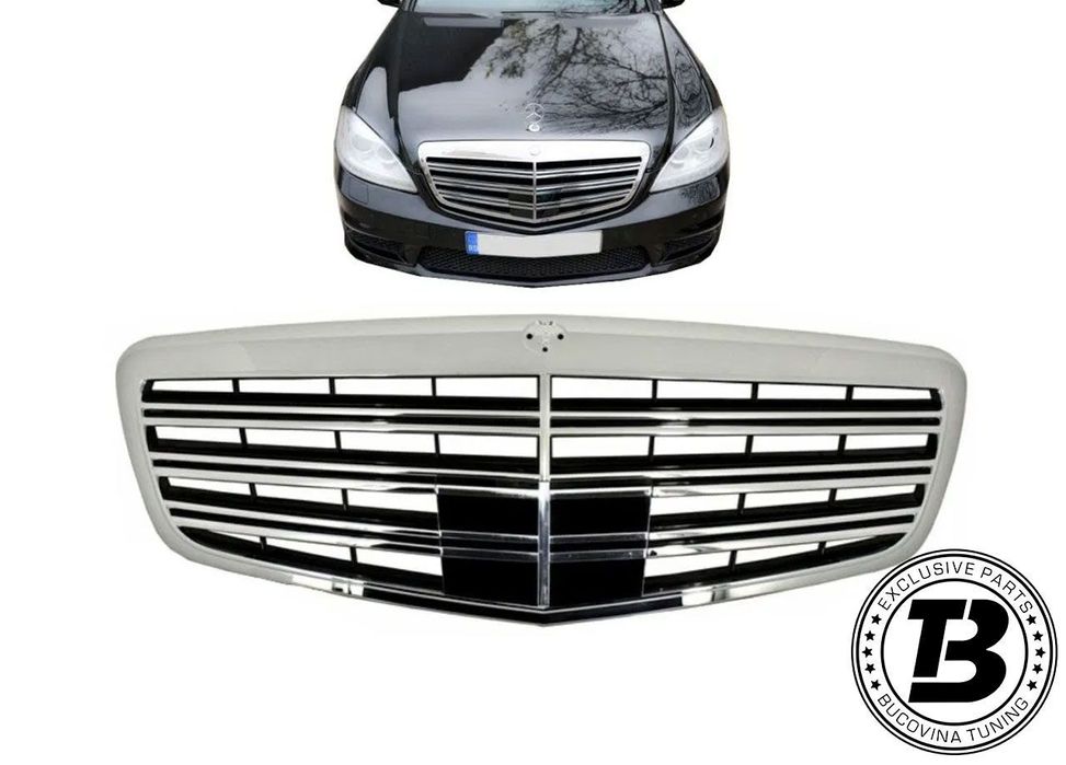 Grila compatibila cu Mercedes S Class W221 S63 Design