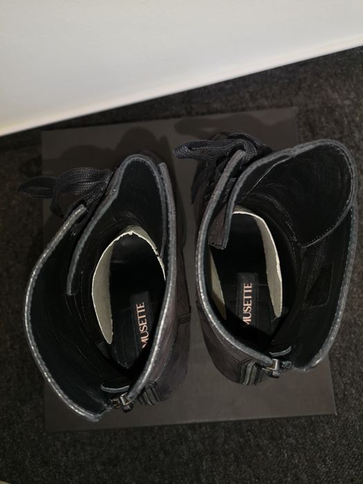 Ghete piele dama Musette