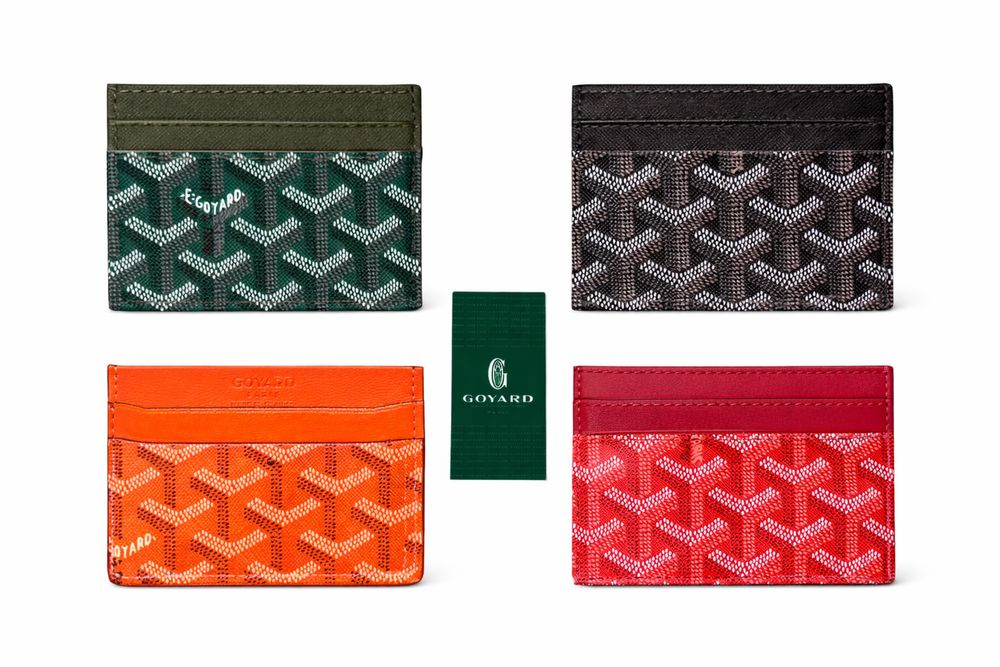 Goyard карт холдър