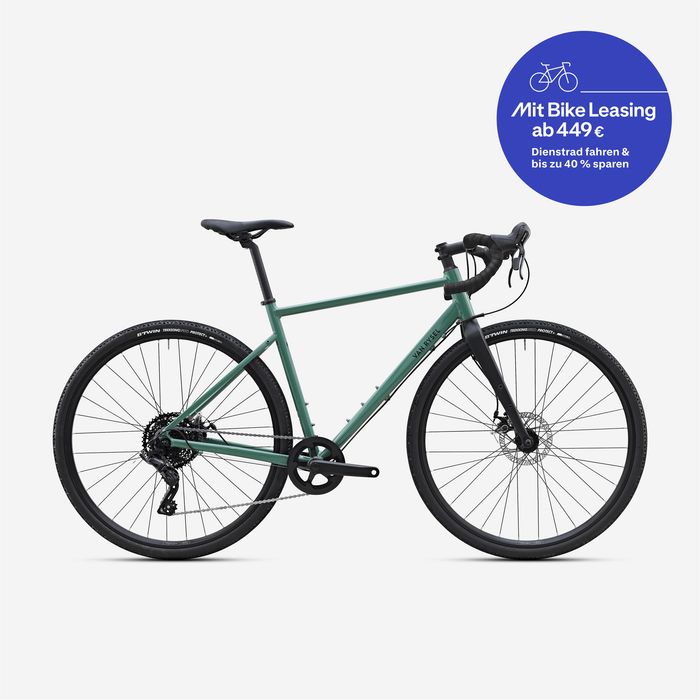 Bicicletă gravel Microshift Acolyte 1x8v, - produs resigilat Decathlon