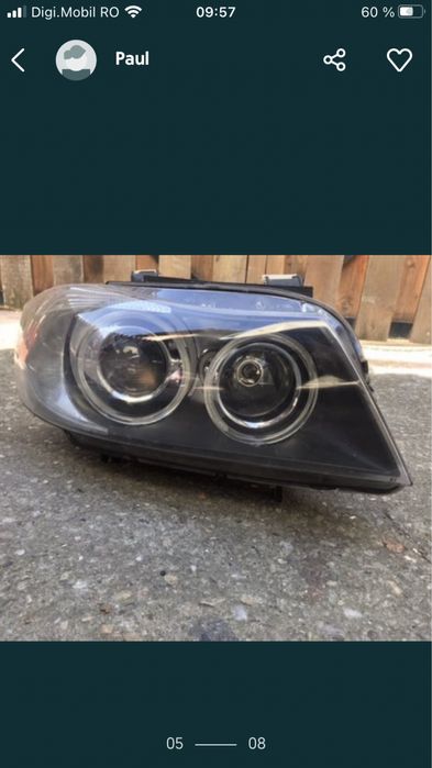 Vand far faruri xenon bmw e90/91 NFL