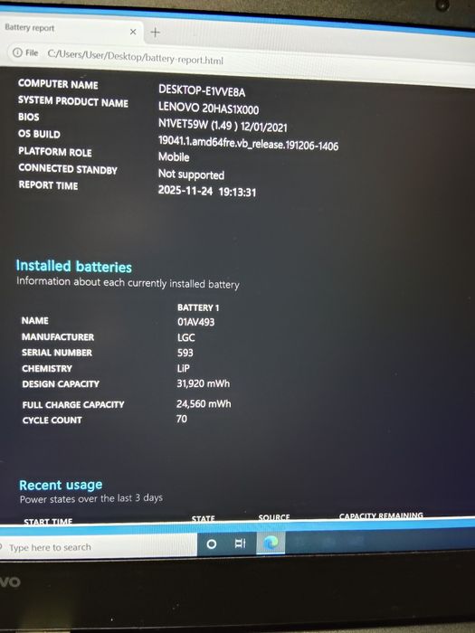 Laptop Lenovo T570 i7-7600u,8gb ,ssd256,15.6fhd