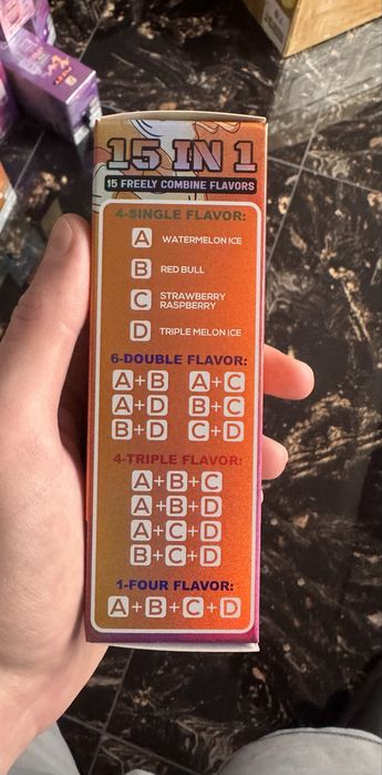 Vape 150000 pufuri 150k 15 in 1 cu 4 arome mixabile The Best