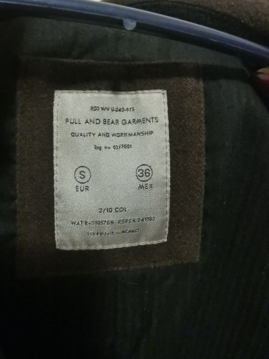 Vand palton barbatesc PULL AND BEAR