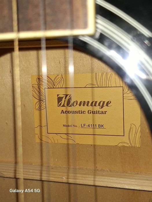 Акустикалы гитара Homage