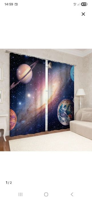 Шторы в детскую комнату