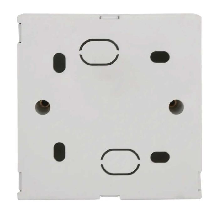 Монтажная коробка Pixietech, накладная, 86х86мм, белая