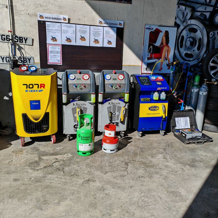 Servicii aer condiționat clima auto r134a si 1234YF electrice/hibride