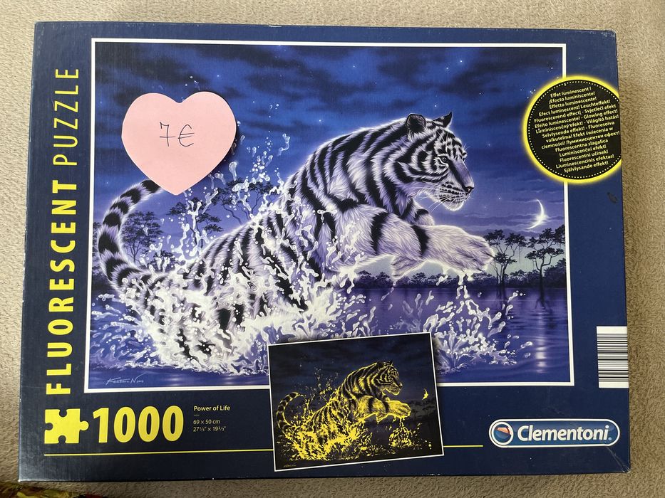 Пъзели от 500 до 3000 части