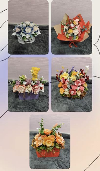 Aranjamente din săpun