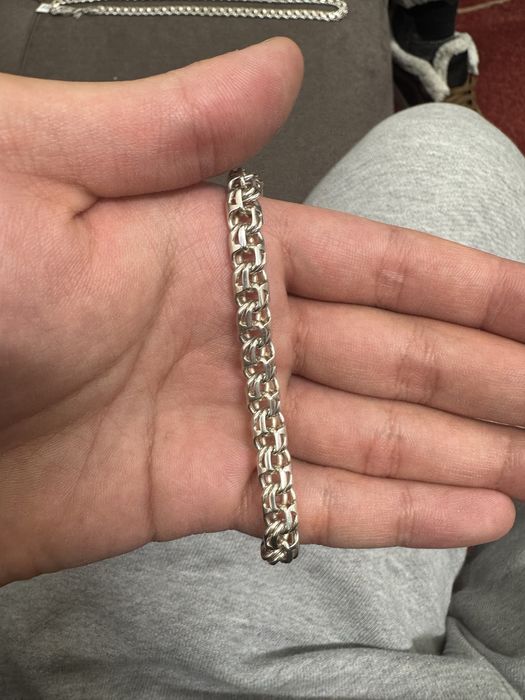 Браслеты серебро