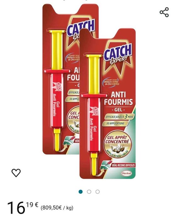 CATCH Gel anti furnici,gandaci,plosniteetc ,dispariție garant