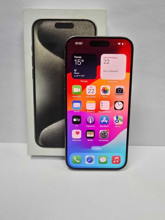 Apple iPhone 15 Pro 128гб {{Алматы}} 900367