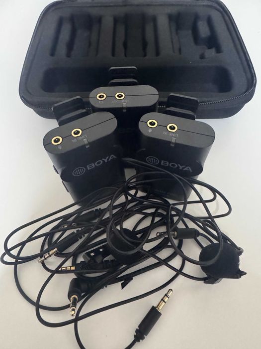 Безжичен микрофон с брошка Boya BY-WM4 Pro k2