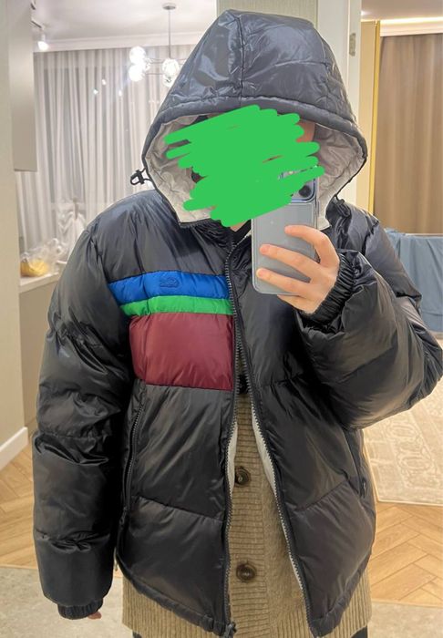 Двухсторонний пуховик Lacoste оригинал, размер С и Л