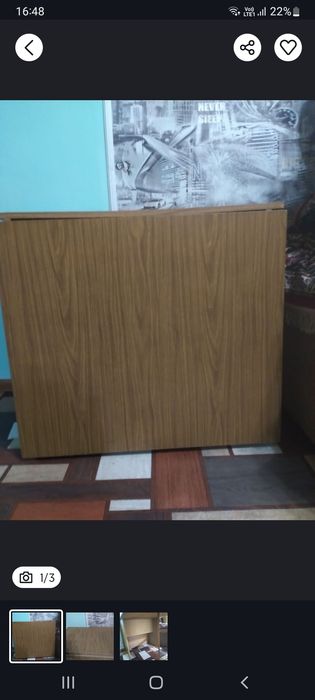 Стол-книжка размер стандарт