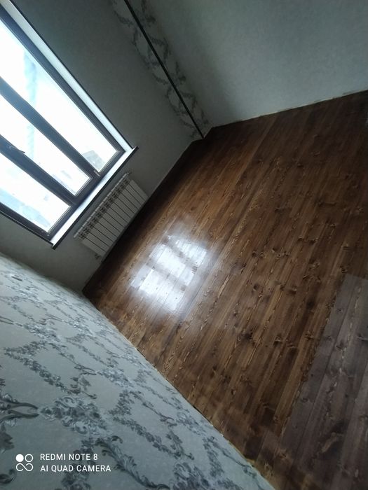 Шлифовка пол пареет лакеровка