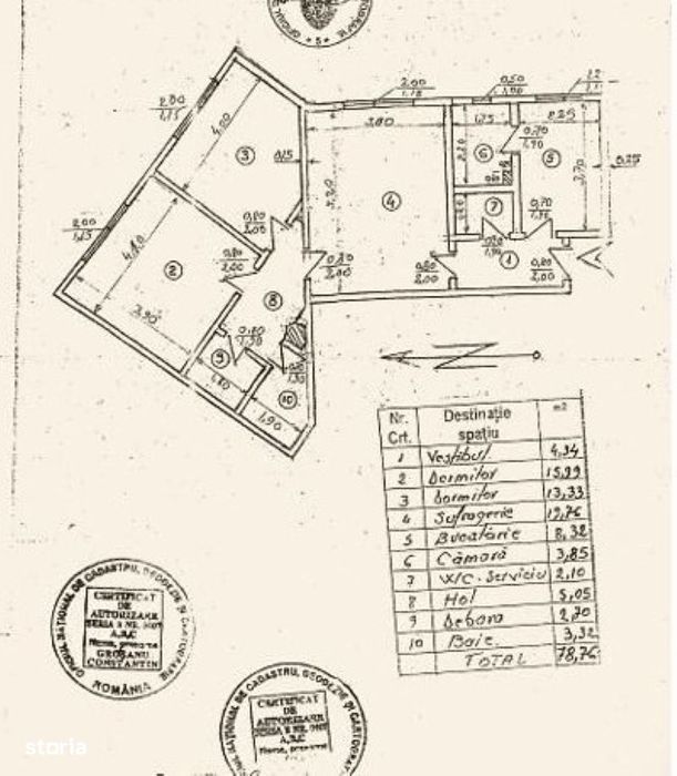 Apartament 3 camere Drumul Sarii | 13 Septembrie | centrala proprie